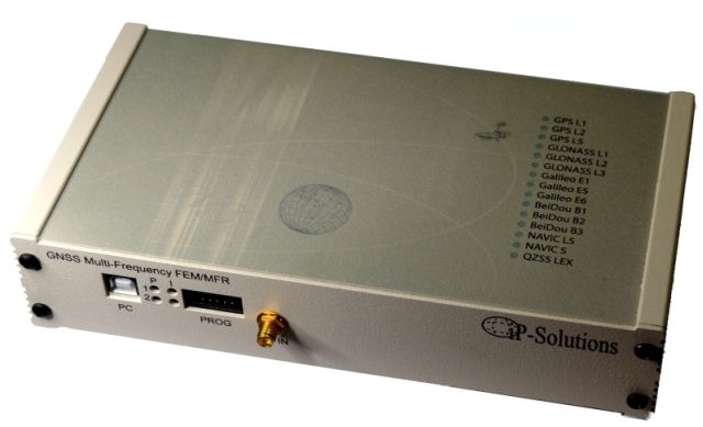 GPS GLONASS Galileo BeiDou QZSS recorder to record GNSS RF signals and USB front end for SDR